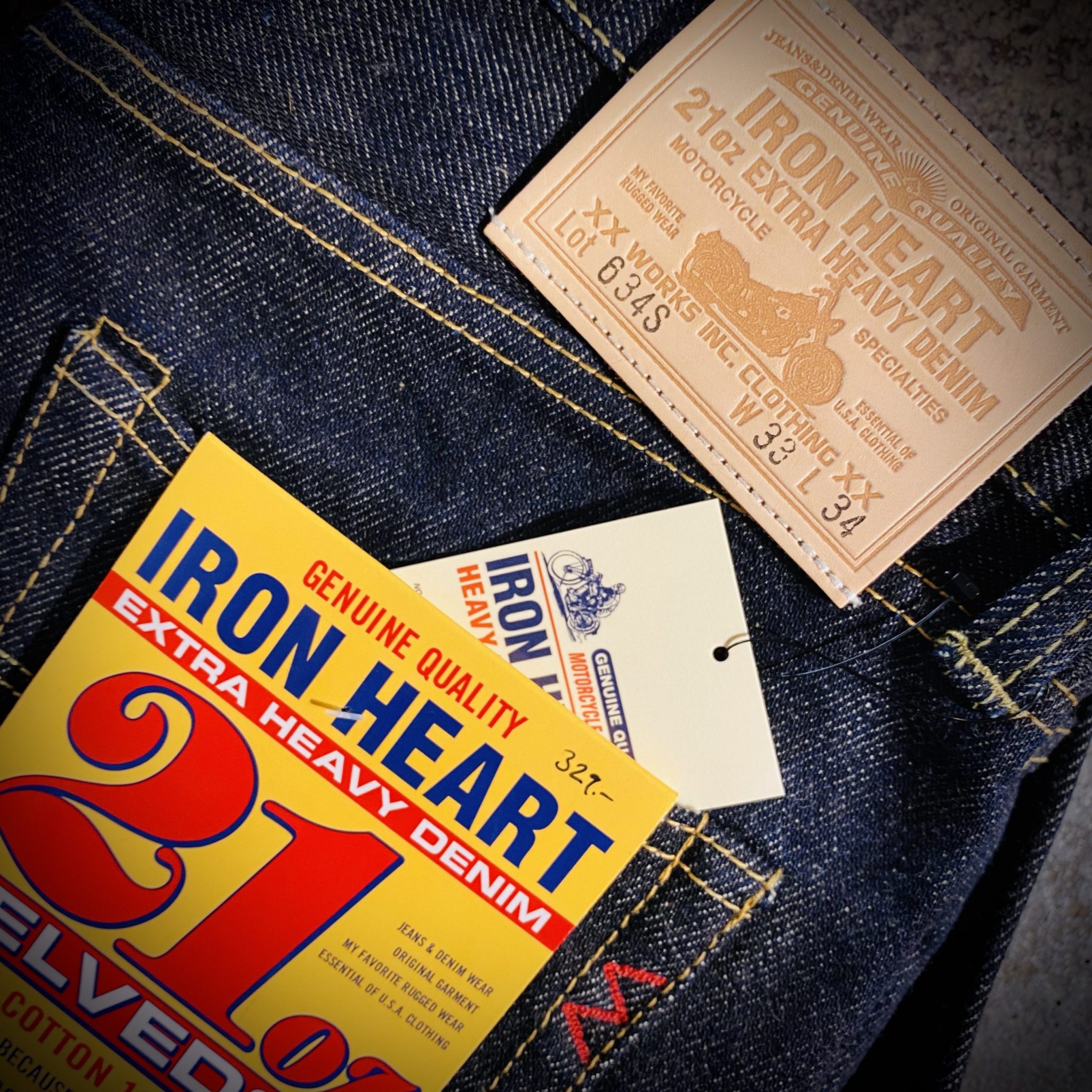 Iron Heart | 634s | 21oz | Indigo – FEINFRACHT®